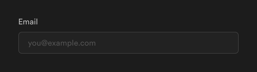 Supabase
				input text ui component