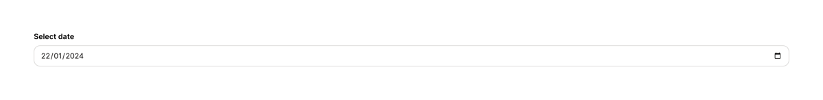 Buena
				input date ui component