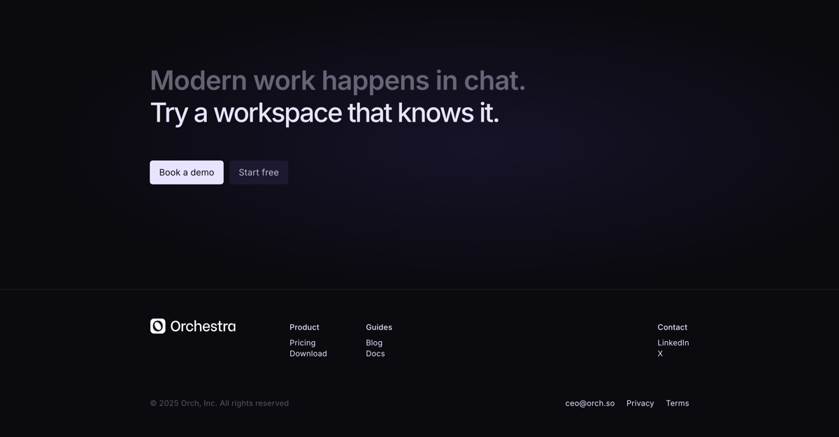 Orchestra
			collaboration ui component