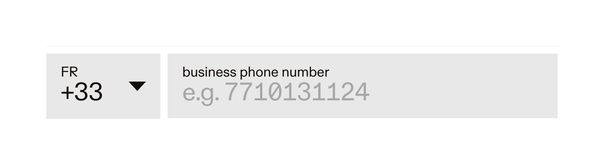 Rekki
				input phone number ui component