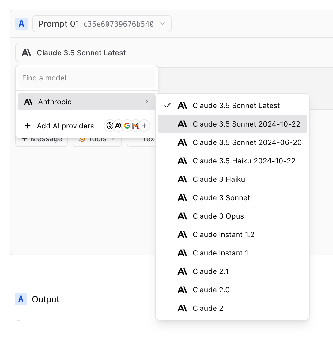 Braintrust
				input select ui component