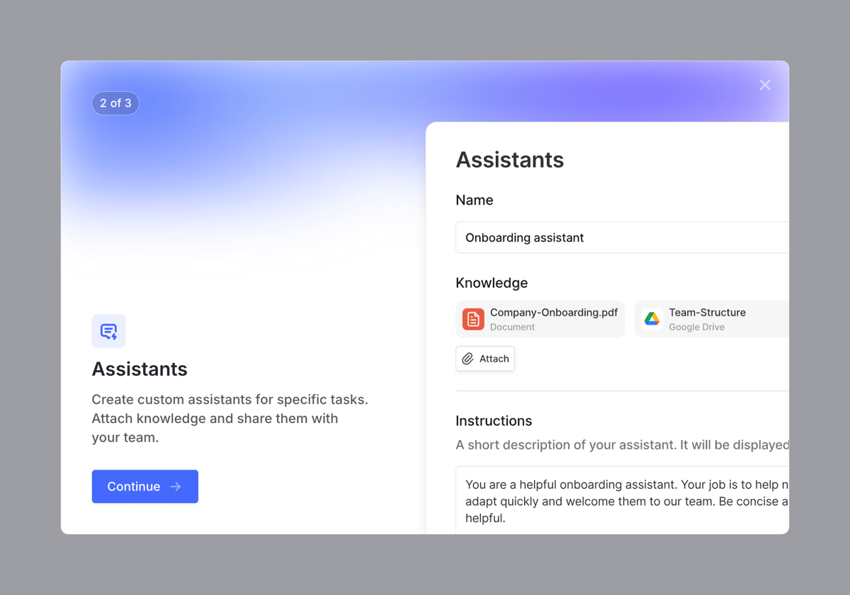 Langdock
				progress indicator ui component