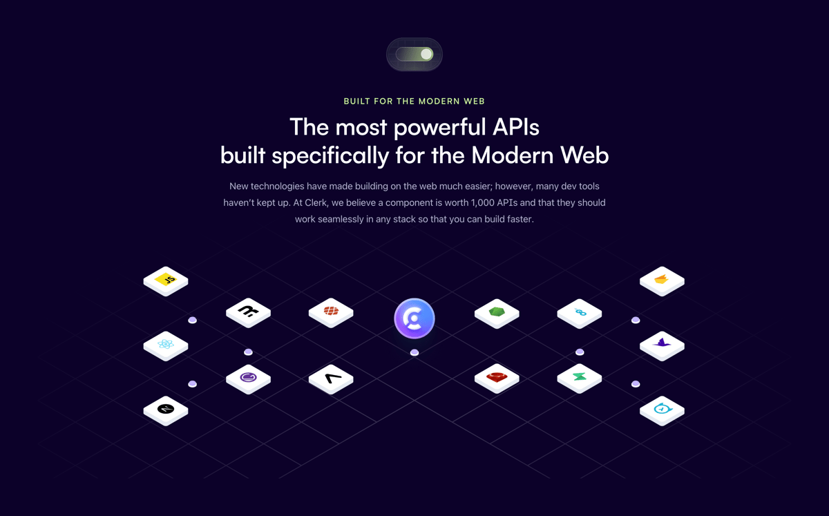 Clerk
				illustration ui component