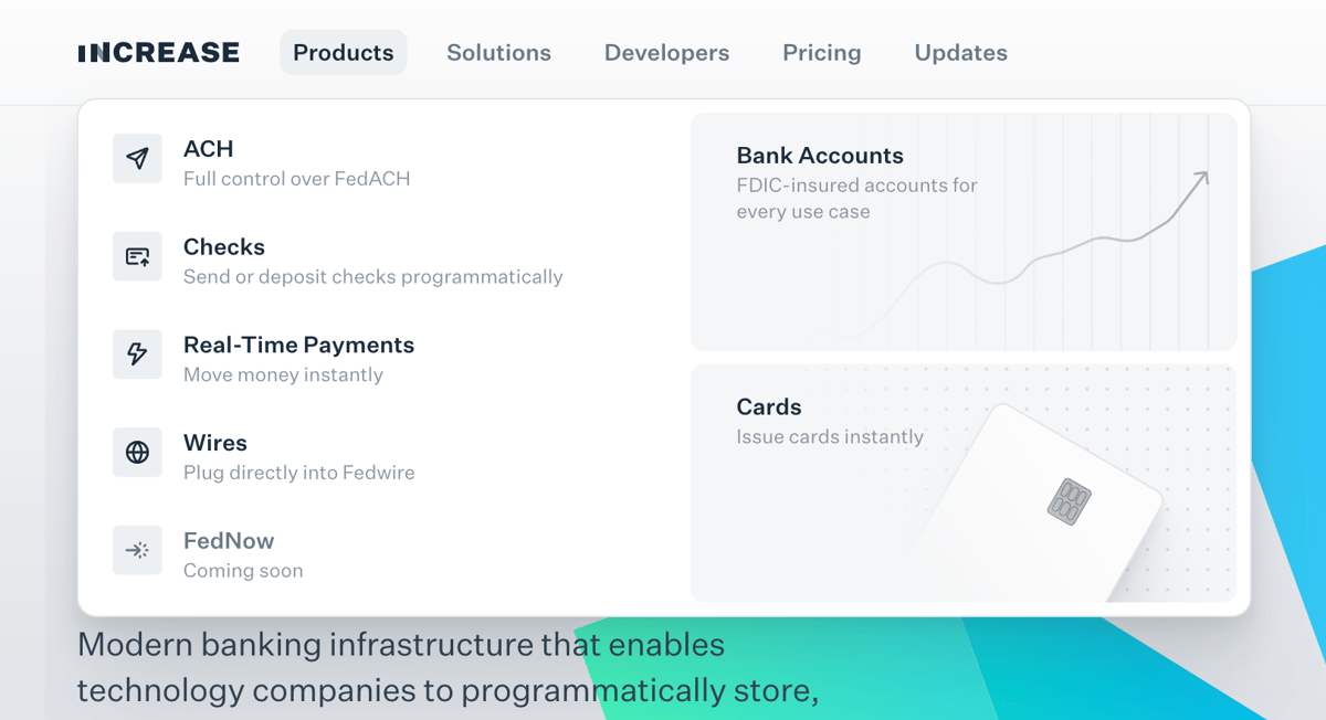 Increase
				flyout menu ui component