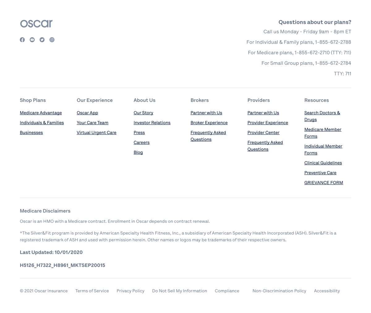 Oscar
				footer ui component