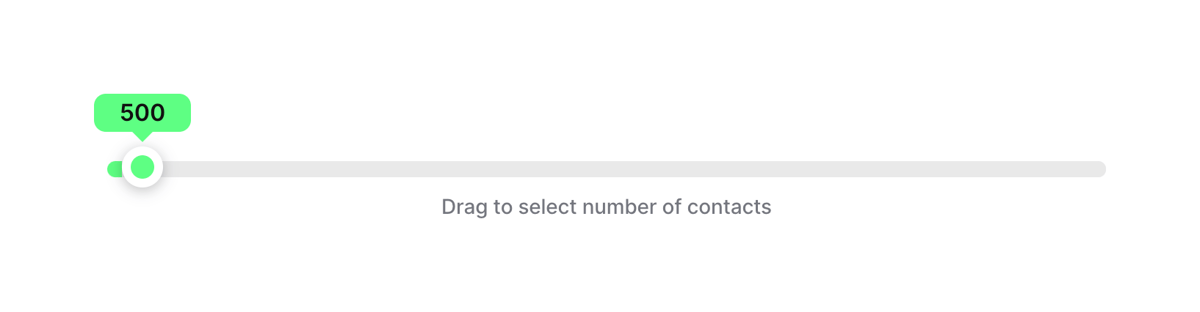 Audienceful
				slider ui component