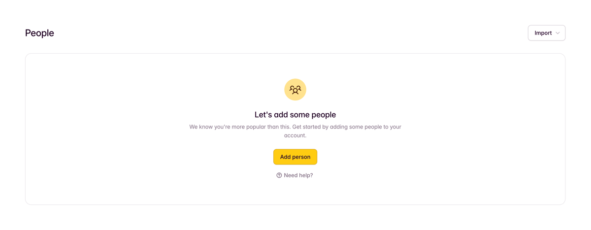 Outseta
				empty state ui component