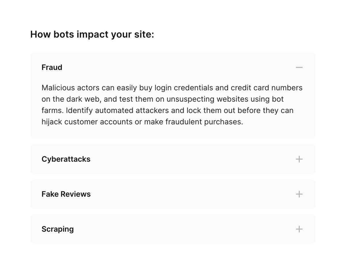Fingerprint
				accordion ui component