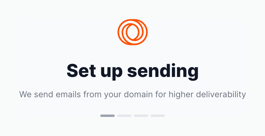 Loops
			onboarding progress indicator email typography setup ui component