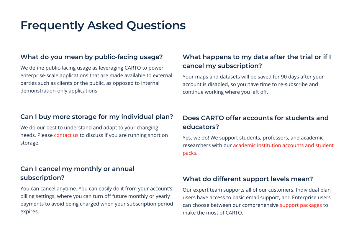 Carto
				faq ui component
