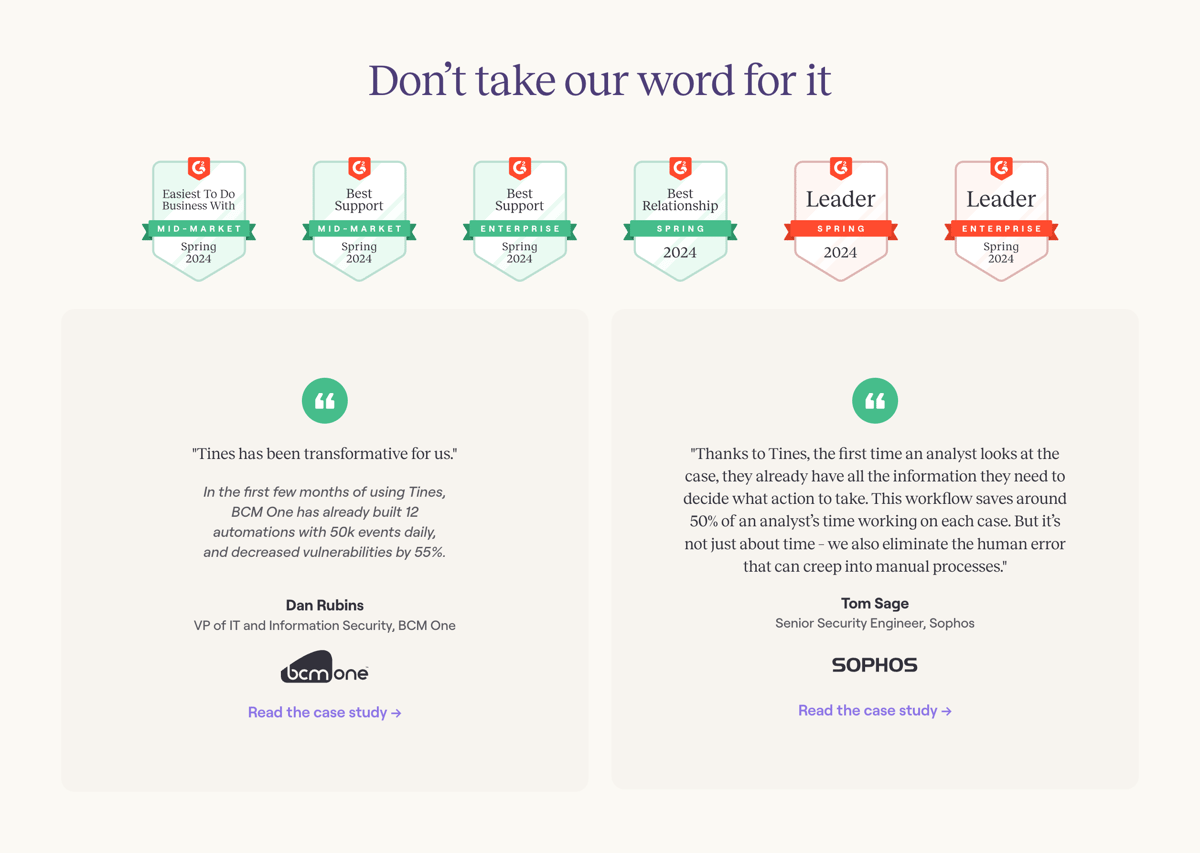 Tines
				testimonial ui component
