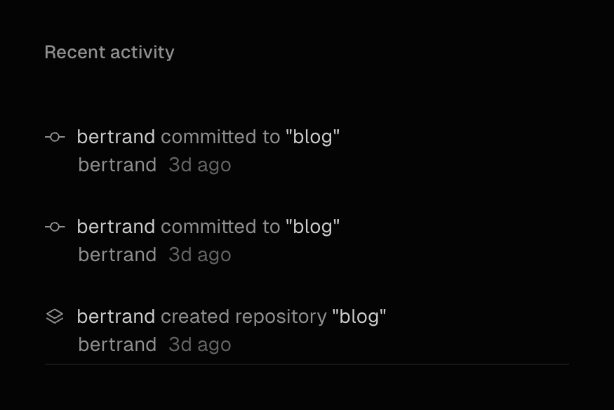 Basehub
				timeline & history ui component