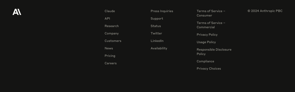 Anthropic
				footer ui component