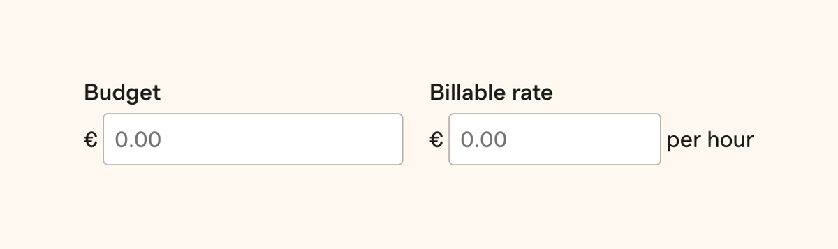Harvest
				input amount ui component