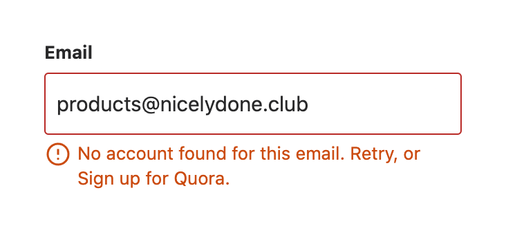 Quora
				input text ui component