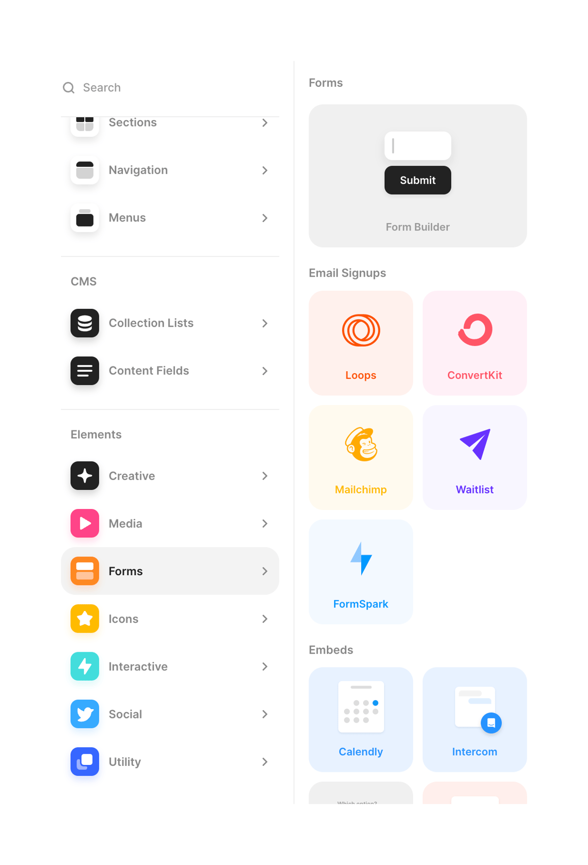 Framer
				toolbox ui component