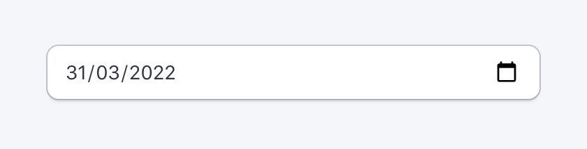 Meter
				input date ui component