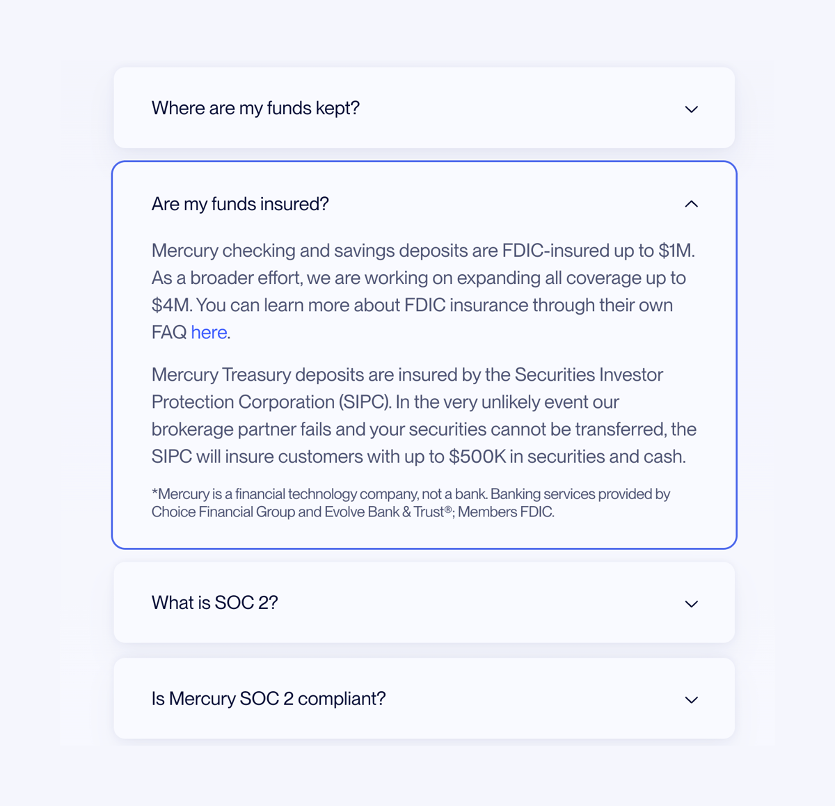 Mercury
				accordion ui component