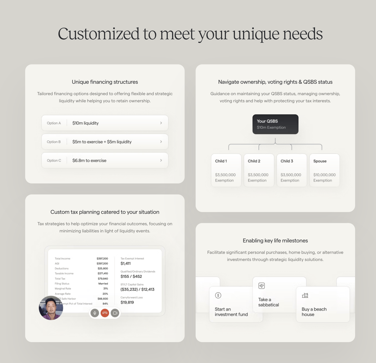 Secfi
				bento box ui component