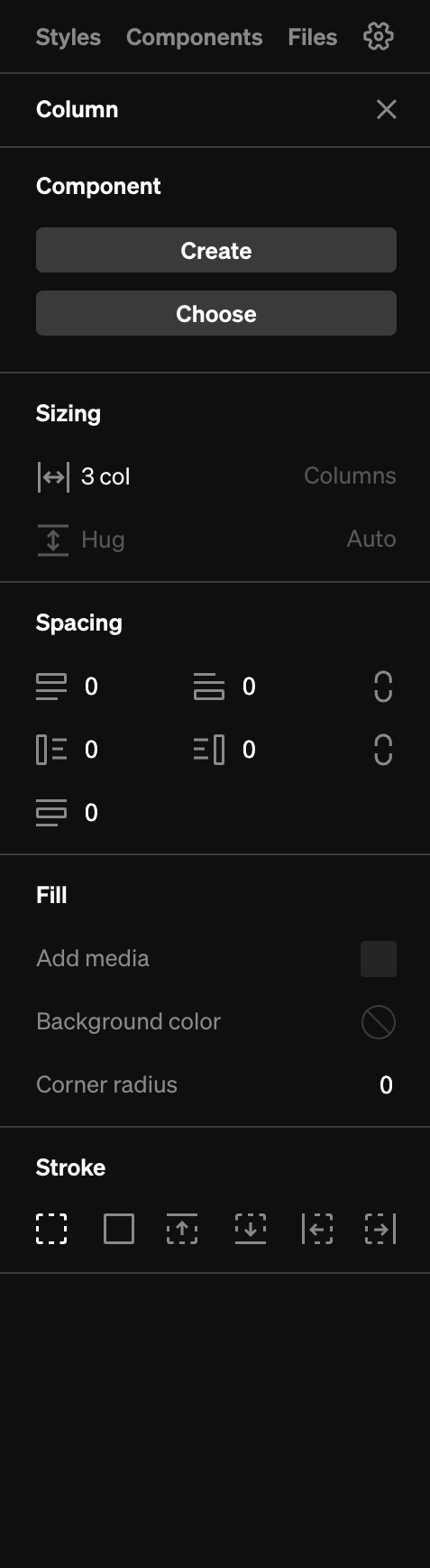 Standards
				toolbox ui component
