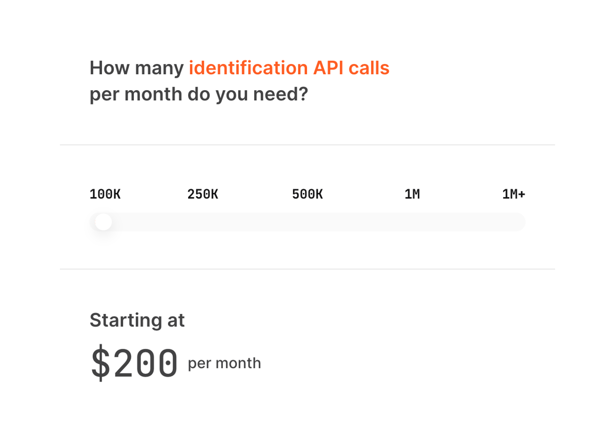 Fingerprint
				slider ui component