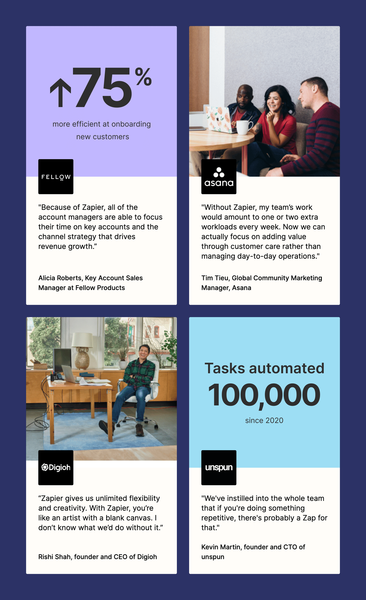 Zapier
				social proof ui component