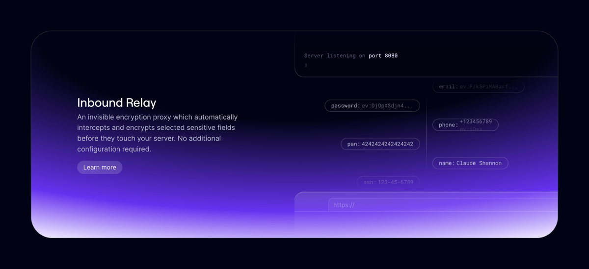 Evervault
				illustration ui component