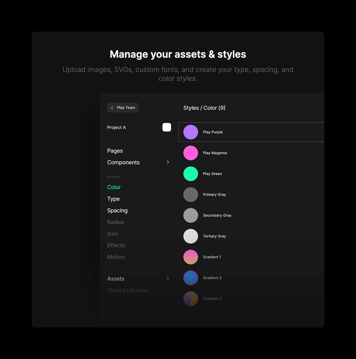 Play
				illustration ui component