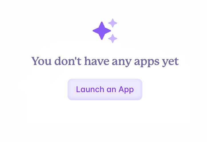 Fly
				empty state ui component