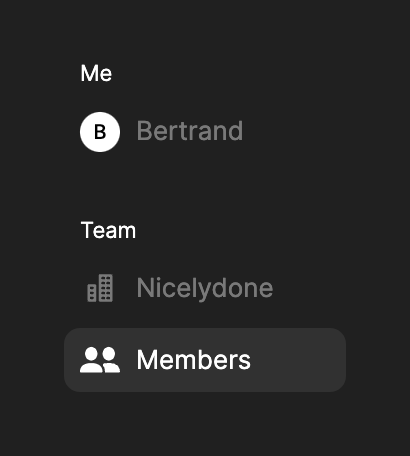 Tome
				vertical navigation ui component