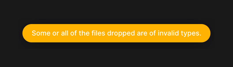 Play
				notification toast ui component
