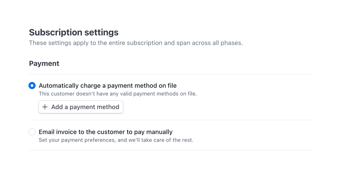 Stripe
			settings form ui component