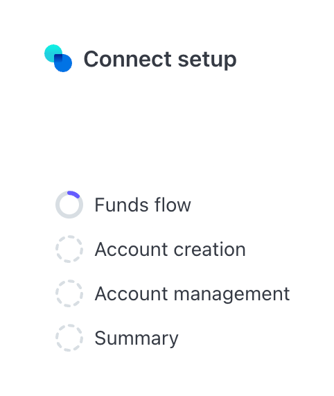 Stripe
				progress indicator ui component