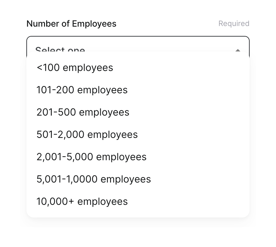 Twingate
				input select ui component