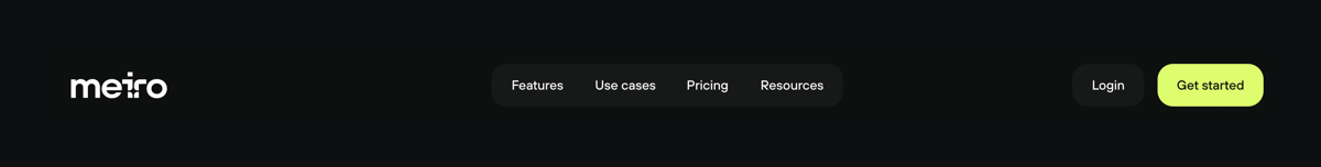 Meiro
				header ui component