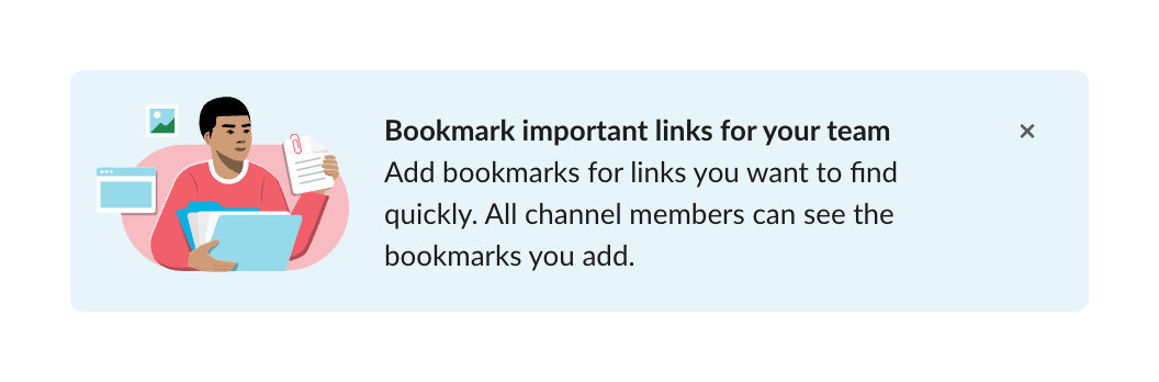Slack
				tips ui component
