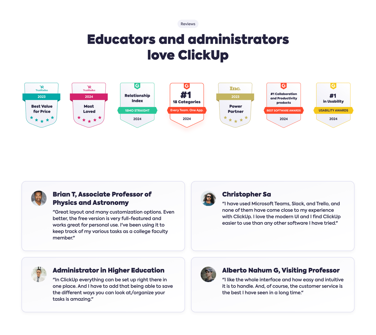 ClickUp
				social proof ui component