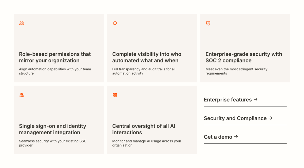 Zapier
			security automation ui component