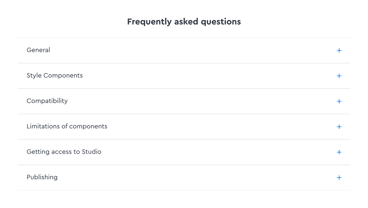 Mapbox
				faq ui component