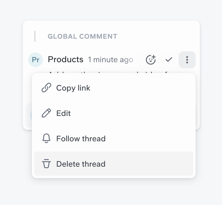 Slite
				dropdown menu ui component