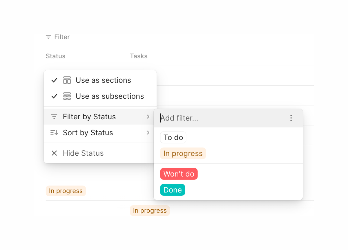 Height
				dropdown menu ui component