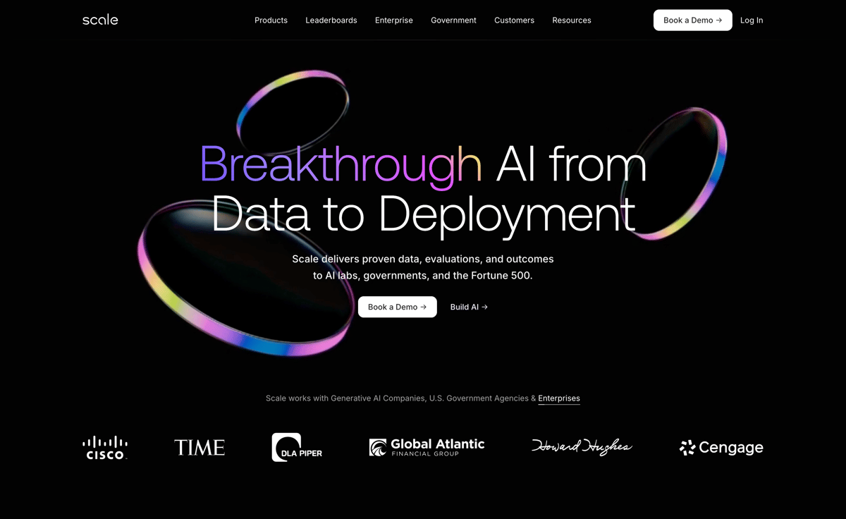 Scale
				hero section ui component
