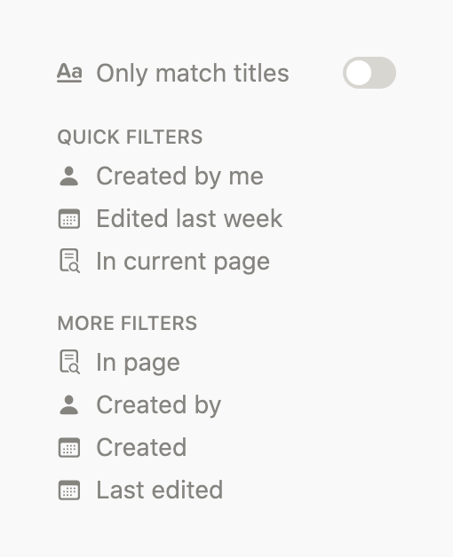 Notion
				sorting & filtering ui component