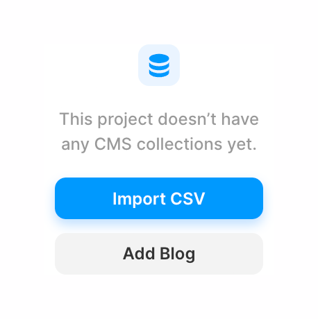 Framer
				empty state ui component