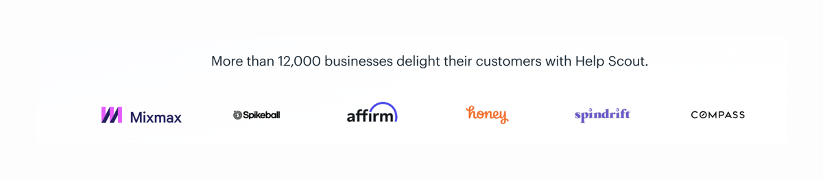 Help Scout
				social proof ui component