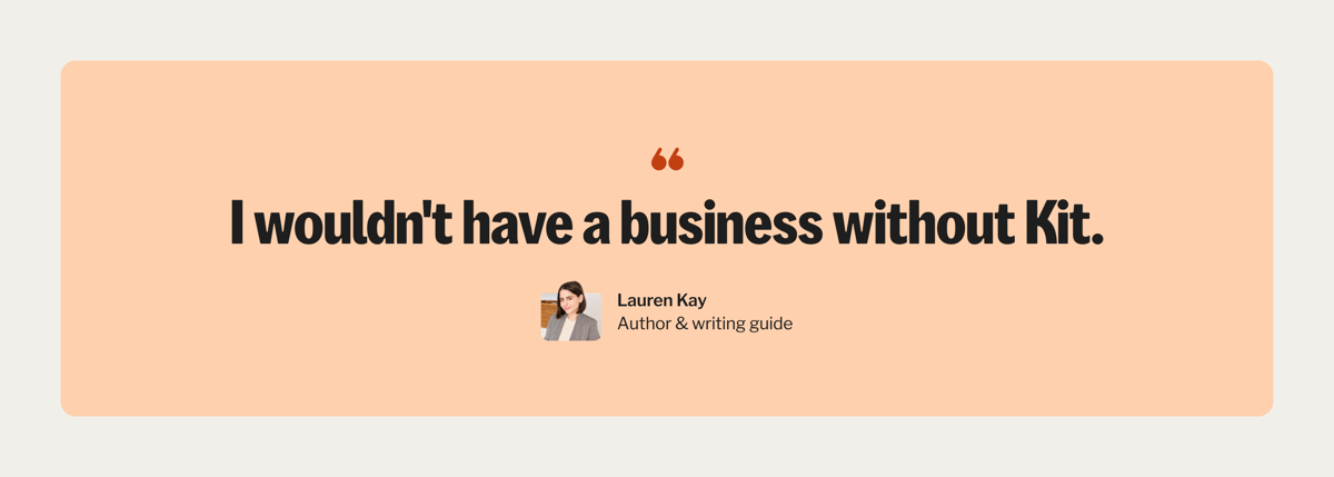 Kit
				testimonial ui component