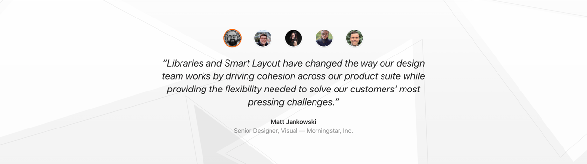 Sketch
				testimonial ui component