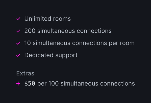 Liveblocks
				benefit list ui component