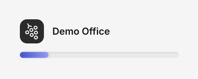 Gather
				progress indicator ui component