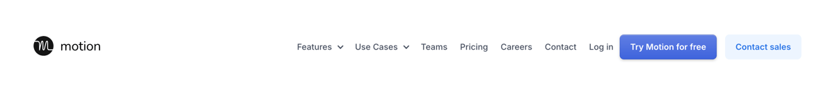 Motion
				header ui component